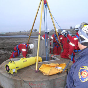 confined space rescue team equipment requirements